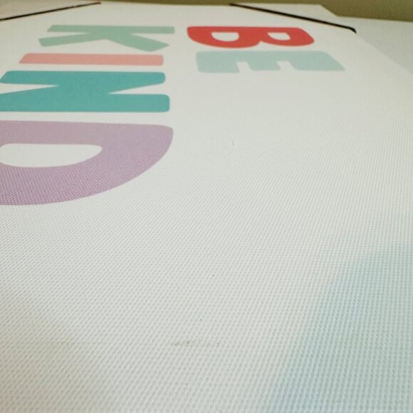 Be Kind Inspirational Wrapped Canvas Wall Art Print - Picture 7 of 9